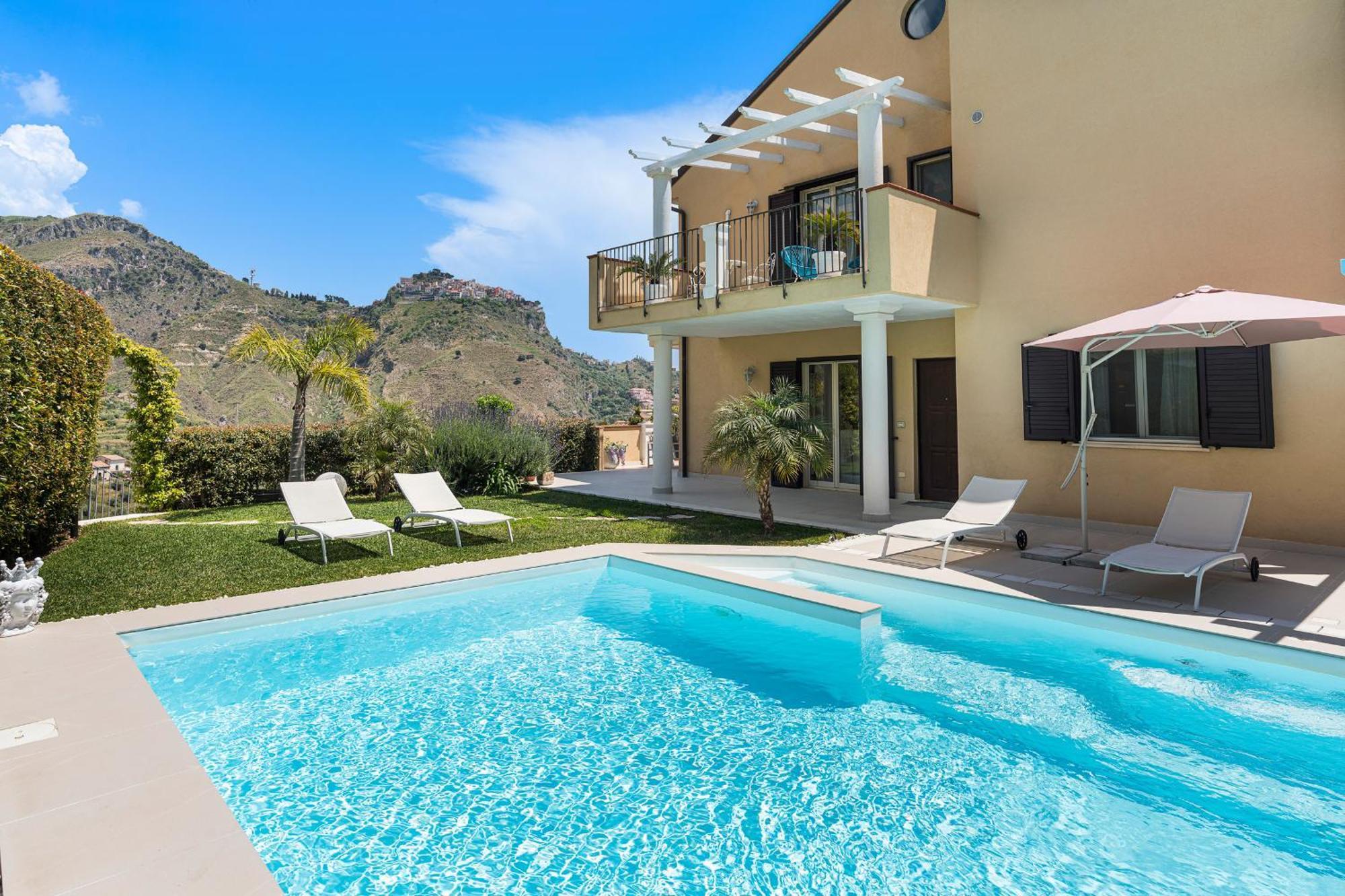 Villa Giutitta Taormina Eksteriør bilde